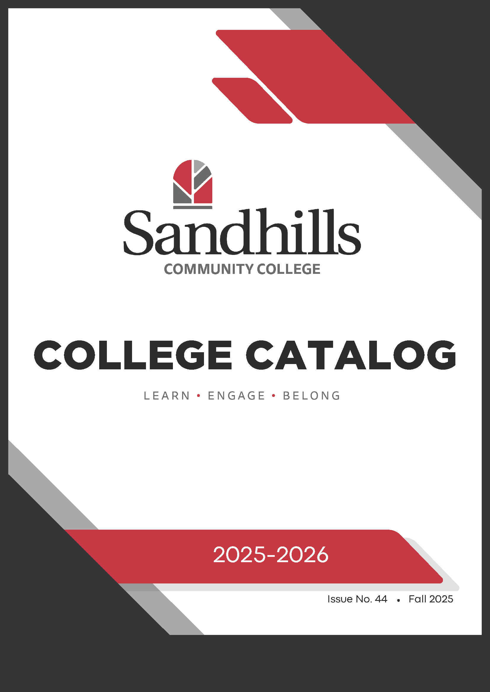 College Catalog ǀ Sandhills Community College